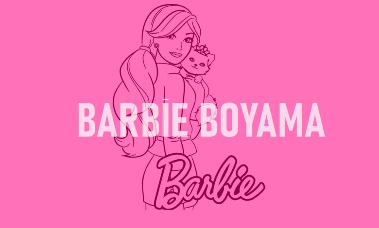 Barbie Boyama Sayfası