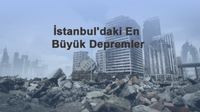 İstanbul'daki En Büyük Depremler