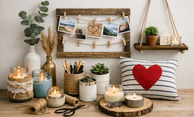 Basit Malzemelerle Kendin Yap Dekorasyon Ürünleri Nasıl Yapılır?